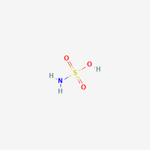Molecular structure of Sulfamic acid