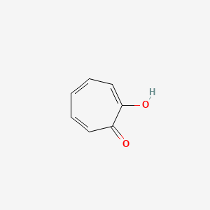 Molecular structure of Tropolone