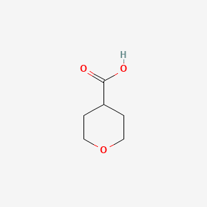 Molecular structure of Tetrahydro-2H-pyran-4-carboxylic acid