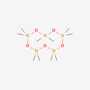 Molecular structure of Decamethylcyclopentasiloxane