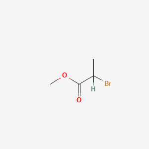 Molecular structure of Methyl 2-bromopropionate