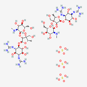 Molecular structure of Dihydrostreptomycin sulfate