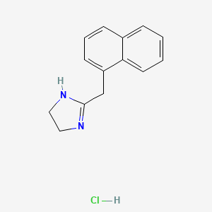 Molecular structure of Naphazoline hydrochloride