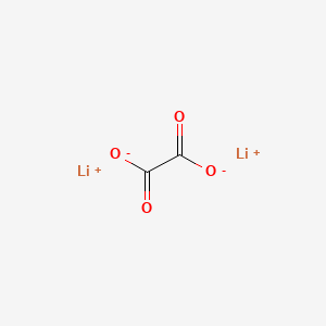 Molecular structure of Dilithium oxalate