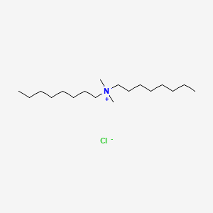 Molecular structure of Dimethyldioctylammonium chloride