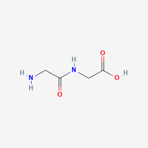 Molecular structure of Glycylglycine