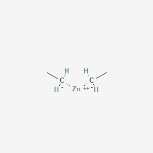 Molecular structure of Diethylzinc
