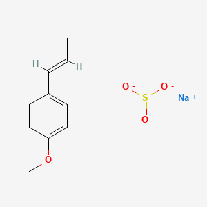 Molecular structure of Polyanetholesulfonate