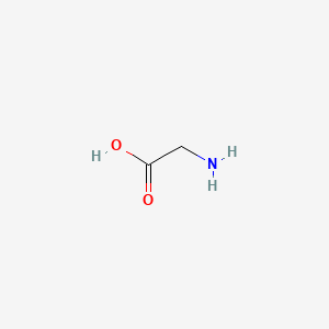Molecular structure of Glycine
