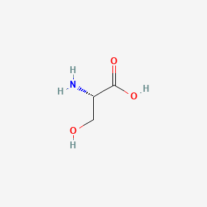 Molecular structure of L-Serine