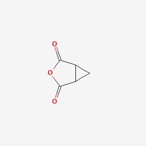 Molecular structure of 3-Oxabicyclo3.1.0hexane-2,4-dione