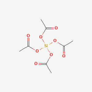 Molecular structure of Silicon tetraacetate