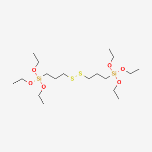 Molecular structure of Bis(triethoxysilylpropyl) disulfide