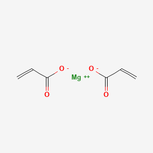 Molecular structure of Magnesium acrylate