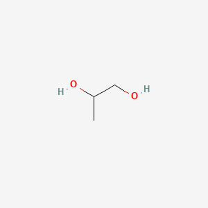 Molecular structure of 1,2-Propanediol