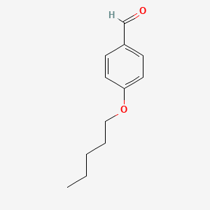 Molecular structure of p-Pentoxybenzaldehyde