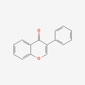Molecular structure of Isoflavone