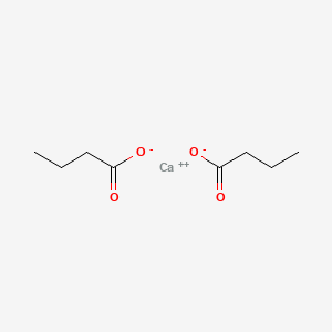 Molecular structure of Calcium butyrate