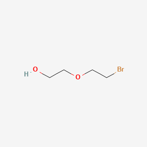 Molecular structure of 2-(2-bromoethoxy)ethan-1-ol