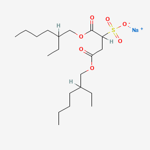 Molecular structure of Docusate sodium