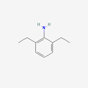Molecular structure of 2,6-Diethylaniline