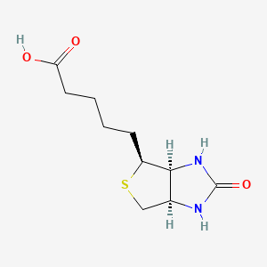 Molecular structure of D-Biotin