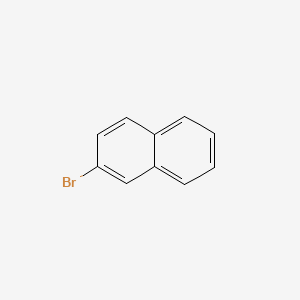 Molecular structure of 2-Bromonaphthalene