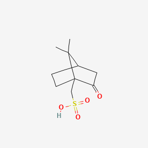 Molecular structure of D-(+)-10-Camphorsulfonic acid