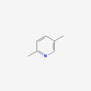 Molecular structure of 2,5-Dimethylpyridine