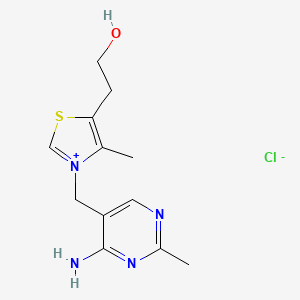 Molecular structure of Thiamine chloride