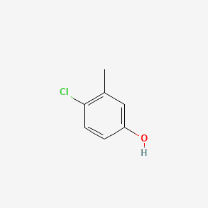 Molecular structure of 4-Chloro-3-methylphenol