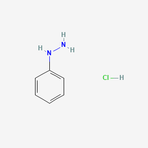 Molecular structure of Phenylhydrazine hydrochloride
