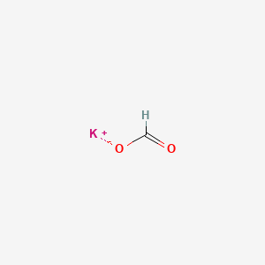 Molecular structure of Potassium formate