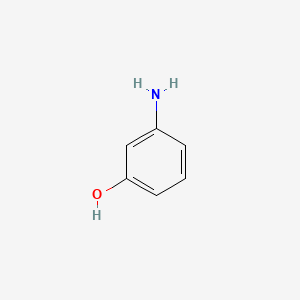 Molecular structure of 3-Aminophenol