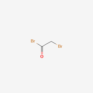 Molecular structure of Bromoacetyl bromide