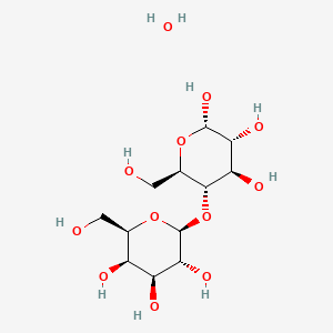 Molecular structure of Lactose monohydrate