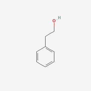 Molecular structure of Phenethyl alcohol