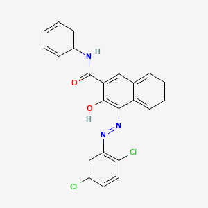 Molecular structure of Pigment Red 2