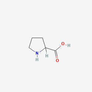 Molecular structure of DL-Proline