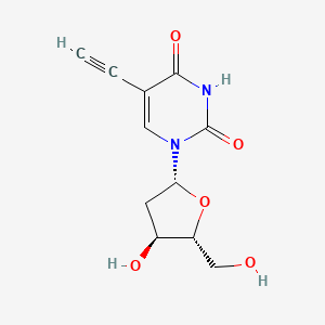 Molecular structure of 5-Ethynyl-2-deoxyuridine