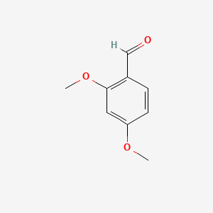 Molecular structure of 2,4-Dimethoxybenzaldehyde