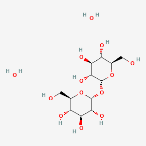 Molecular structure of D(+)-Trehalose dihydrate