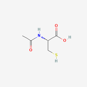 Molecular structure of N-Acetyl-cysteine