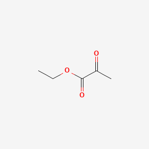 Molecular structure of Ethyl pyruvate
