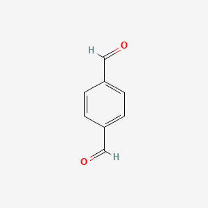 Molecular structure of 1,4-Phthalaldehyde