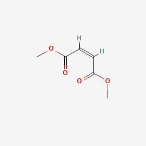 Molecular structure of Dimethyl maleate