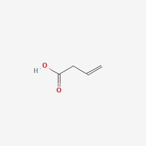 Molecular structure of 3-Butenoic acid