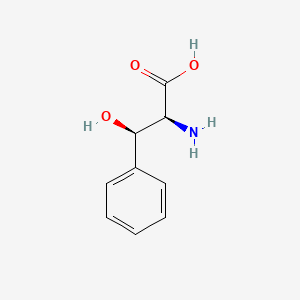 Molecular structure of 3-Phenyl-L-serine