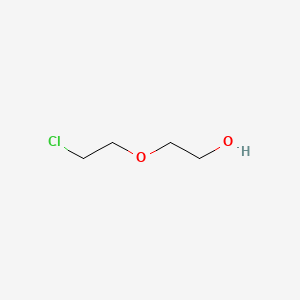 Molecular structure of 2-(2-Chloroethoxy)ethanol