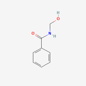 Molecular structure of N-(Hydroxymethyl)benzamide